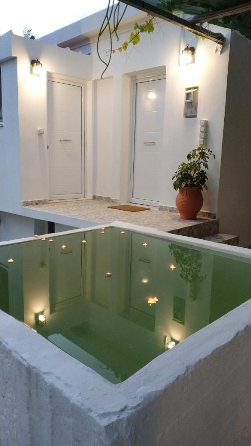 House With Beautiful Garden In Plomari Appartement Buitenkant foto